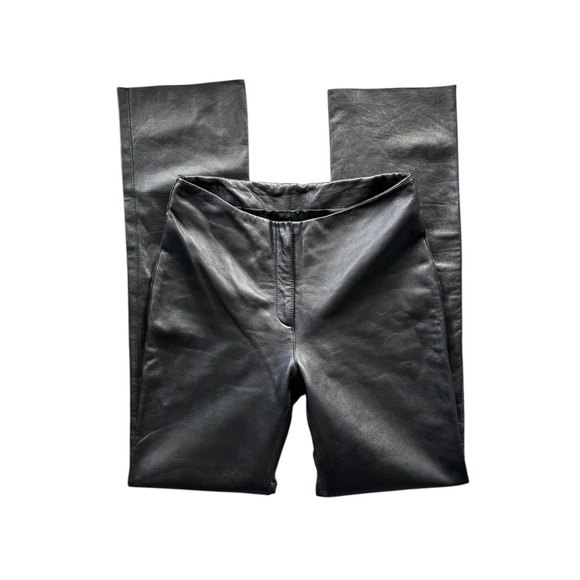 bebe Pants - Y2K Genuine Leather Low Rise Bebe Pants size 4
